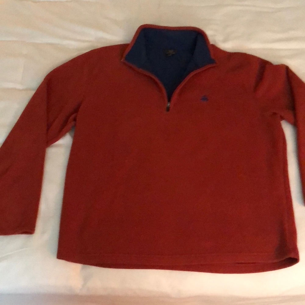 Brooks Brothers fleece pull over